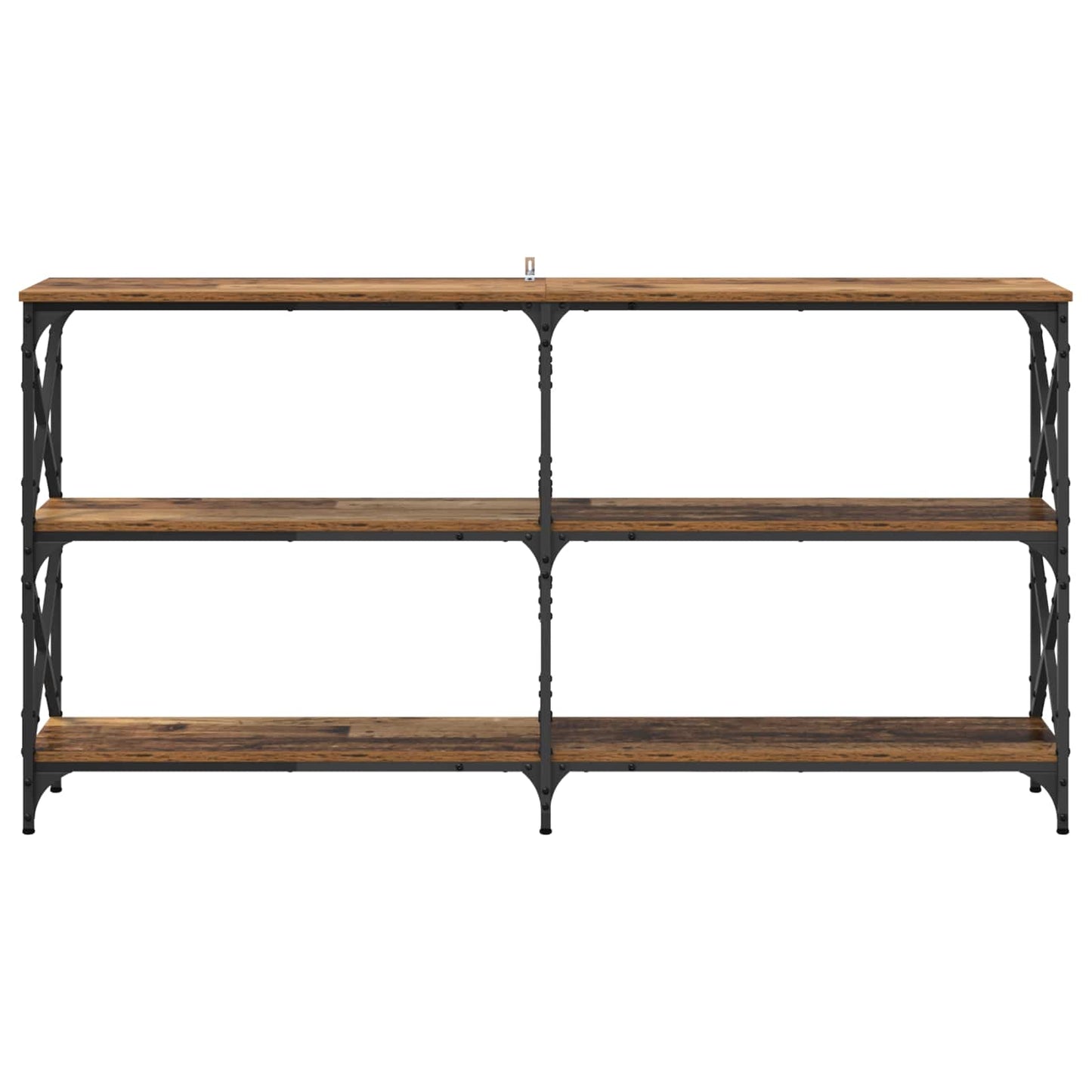 Konsollbord Gammelt tre 156 x 28 x 80,5 cm Konstruert tre