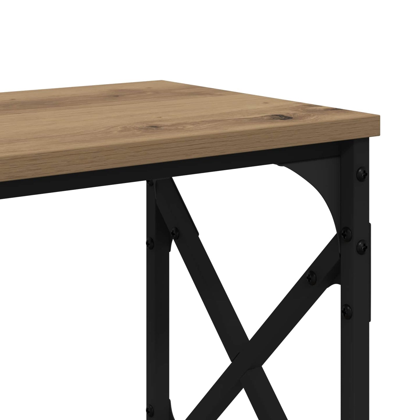 Konsollbord Artisan Eik 156 x 28 x 80,5 cm Konstruert tre