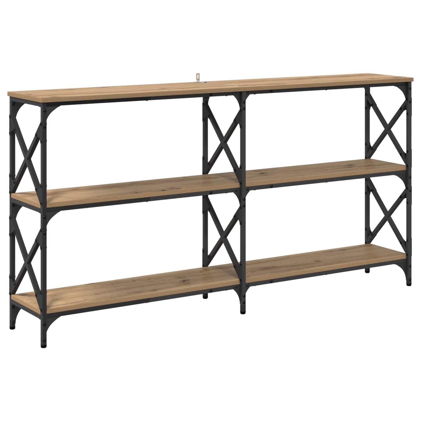 Konsollbord Artisan Eik 156 x 28 x 80,5 cm Konstruert tre