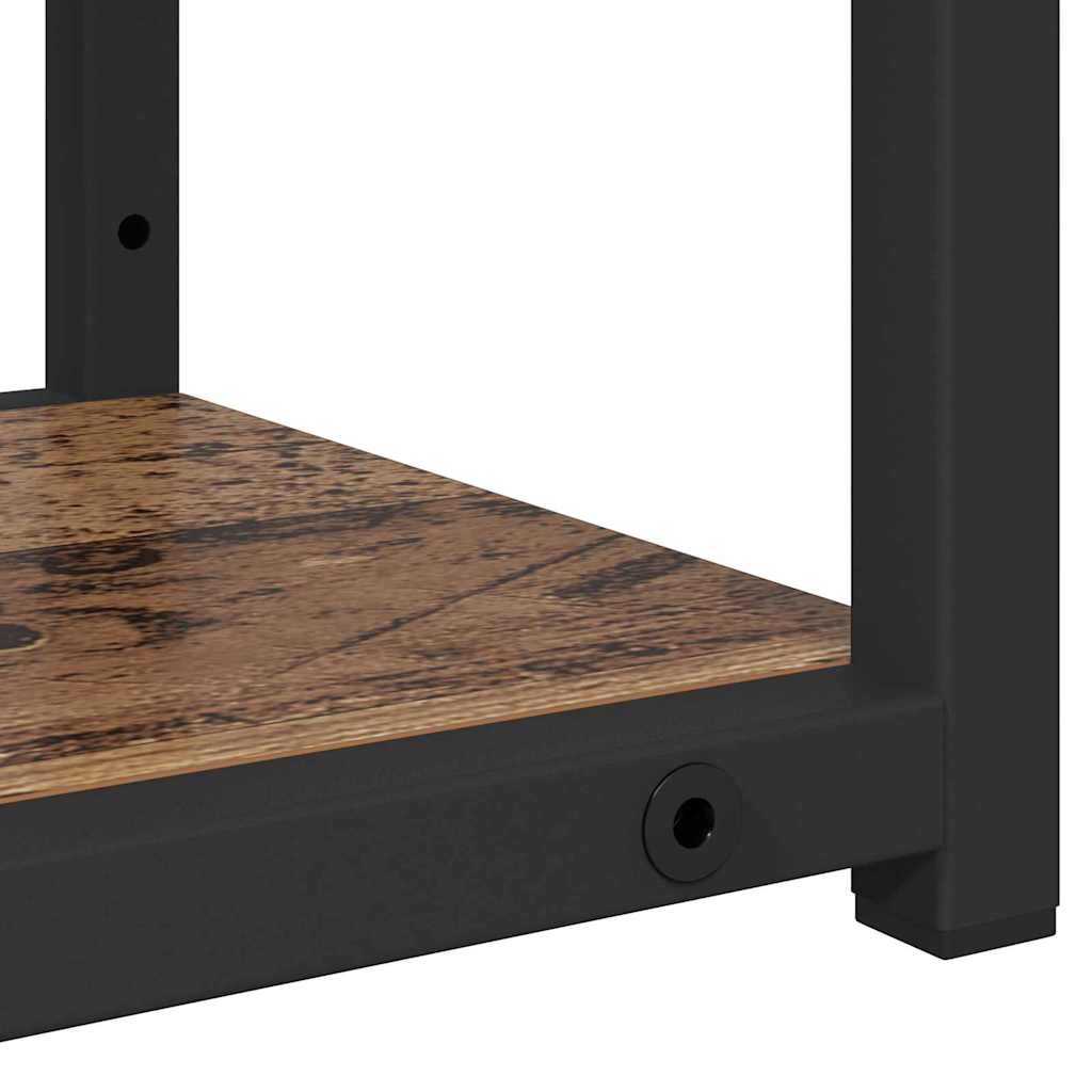 Vegghylle med hylle Gamle tre 60 x 21 x 78,5 cm Konstruert tre