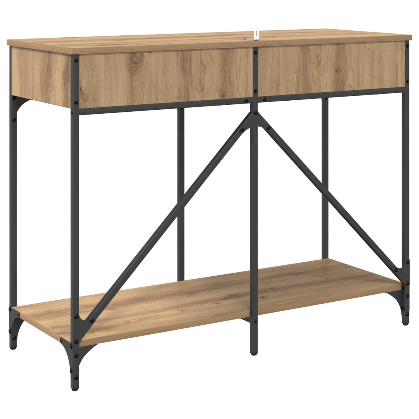 Konsollbord Artisan Eik 100 x 39 x 78,5 cm Konstruert tre