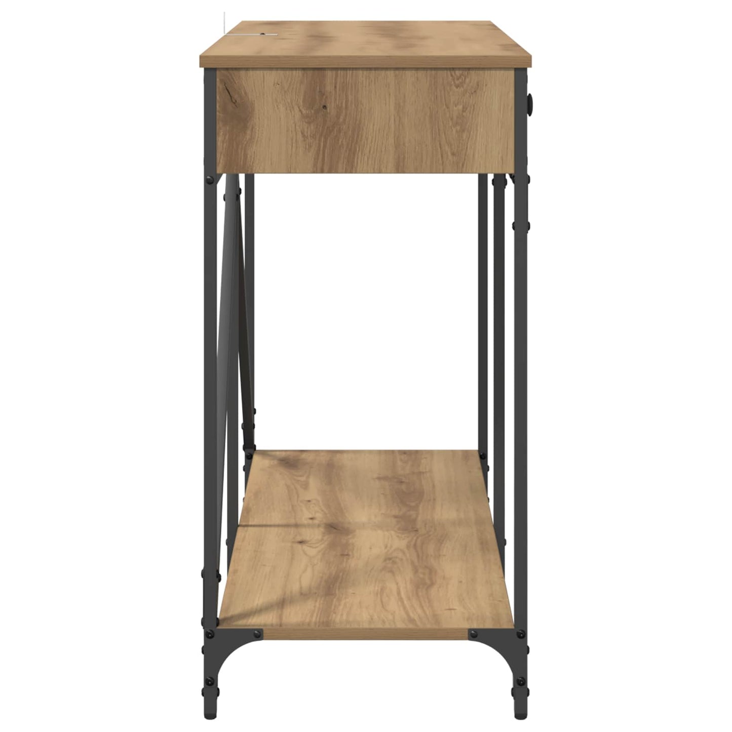 Konsollbord Artisan Eik 100 x 39 x 78,5 cm Konstruert tre