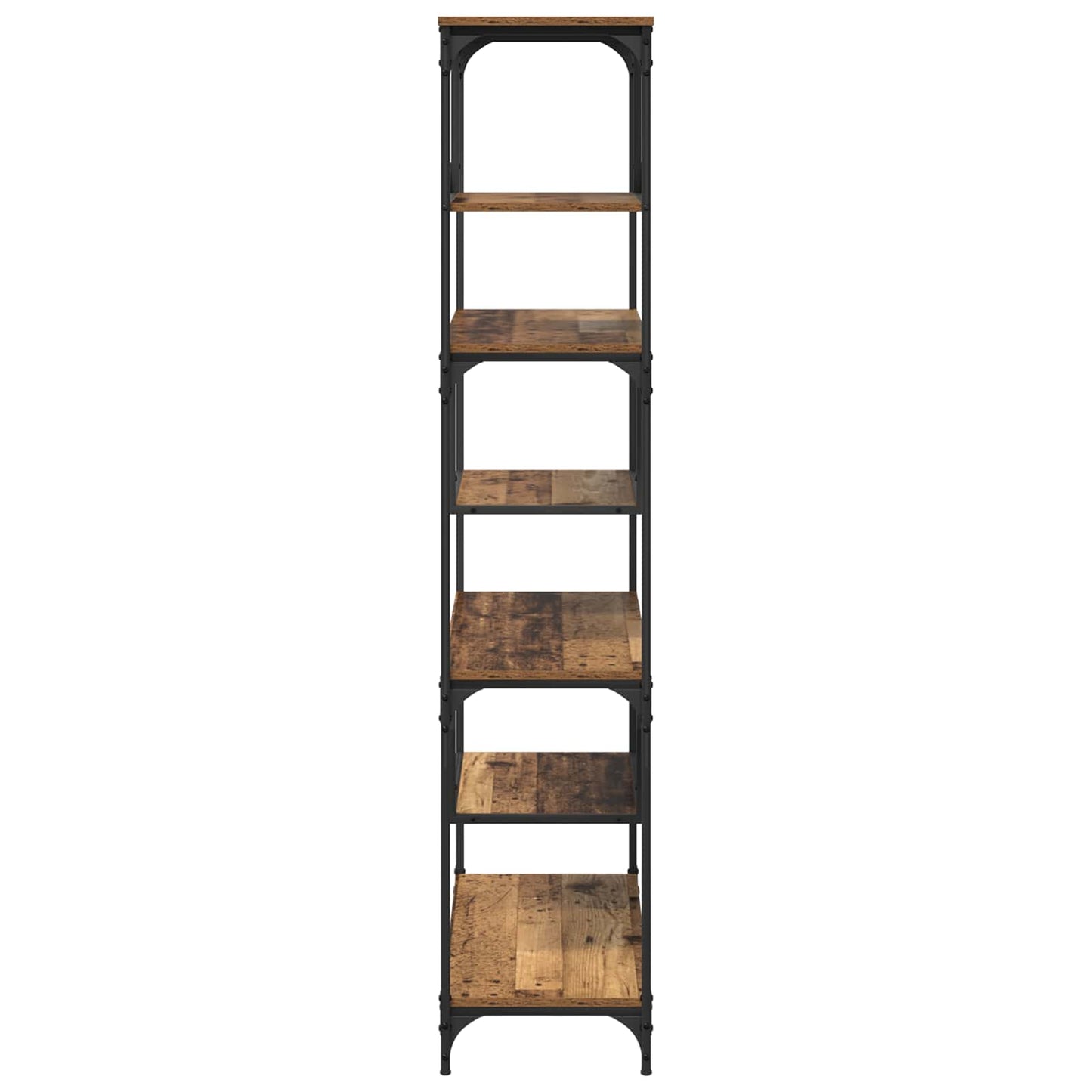 Bokhylle Gammelt tre 81 x 36 x 176 cm Konstruert tre