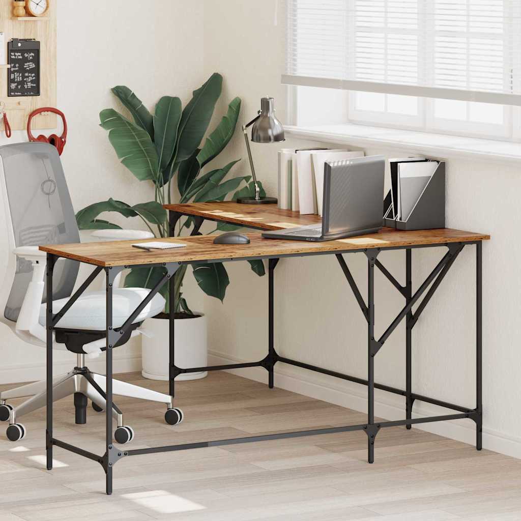 Skrivebord Gamle tre Konstruert tre 149 x 149 x 75 cm