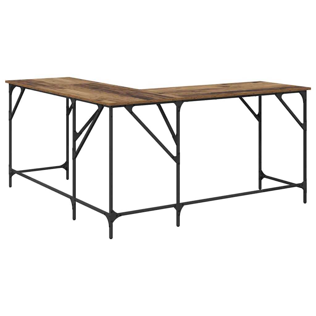 Skrivebord Gamle tre Konstruert tre 149 x 149 x 75 cm