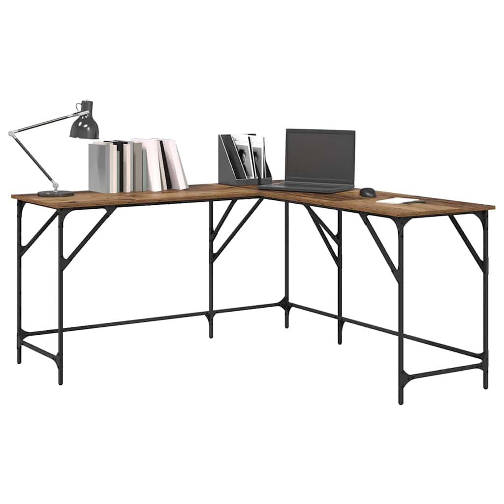 Skrivebord Gamle tre Konstruert tre 149 x 149 x 75 cm