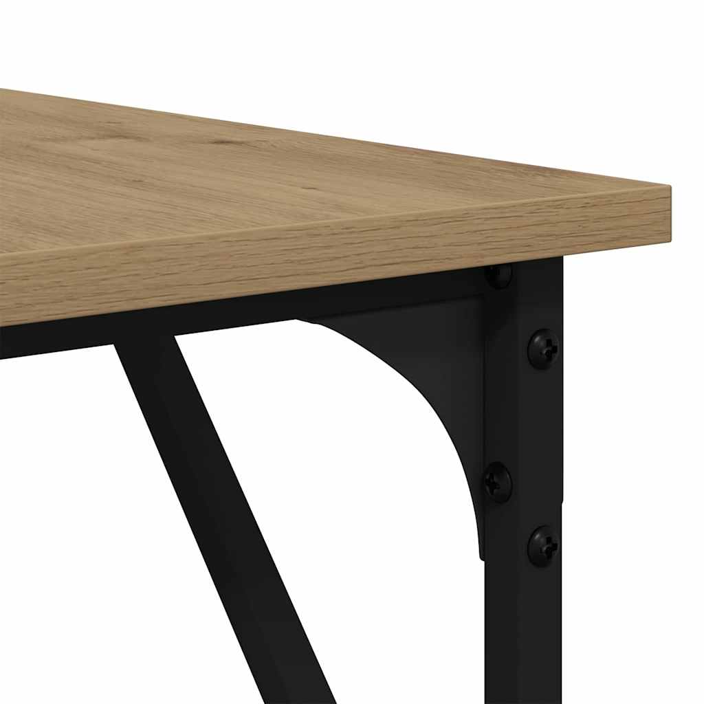 Skrivebord Artisan Eik 149 x 149 x 75 cm Konstruert tre