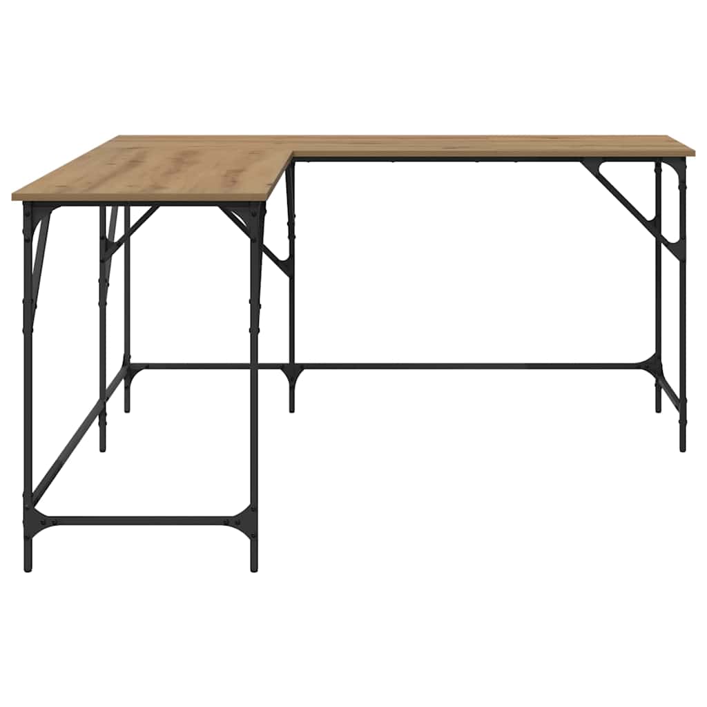 Skrivebord Artisan Eik 149 x 149 x 75 cm Konstruert tre