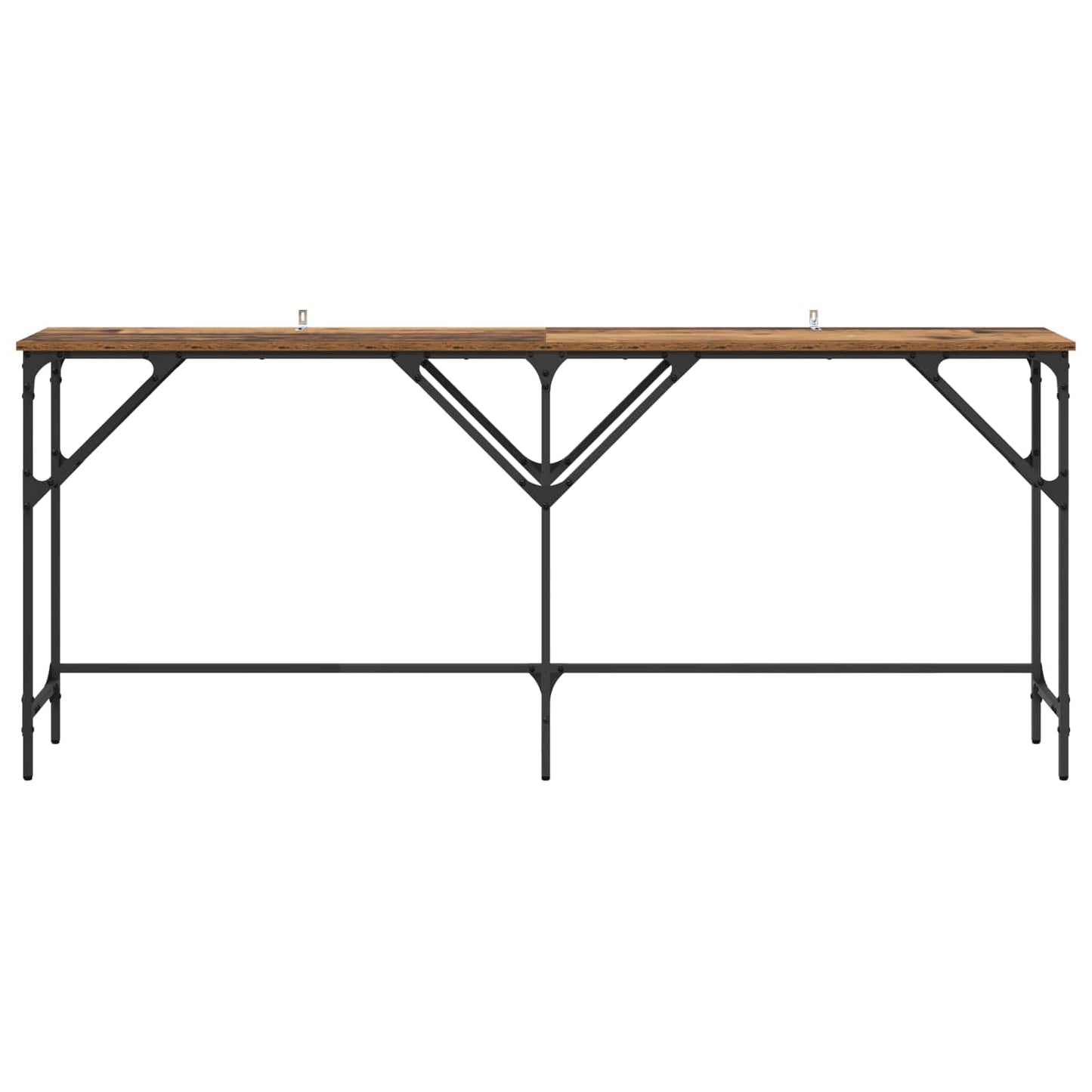 Konsollbord Gamle tre 180 x 30 x 75 cm Konstruert tre