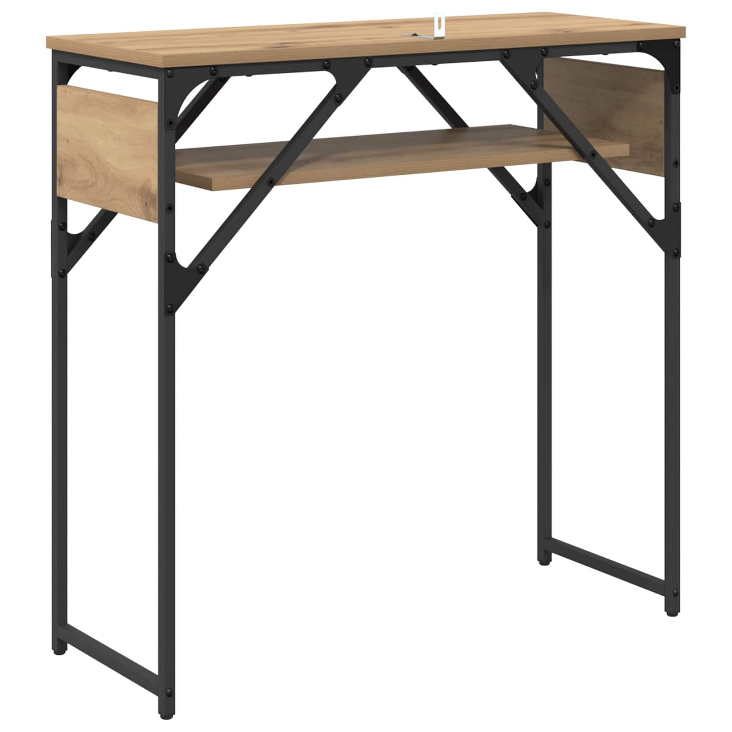 Konsollbord Artisan Eik Konstruert tre 75x30x75cm