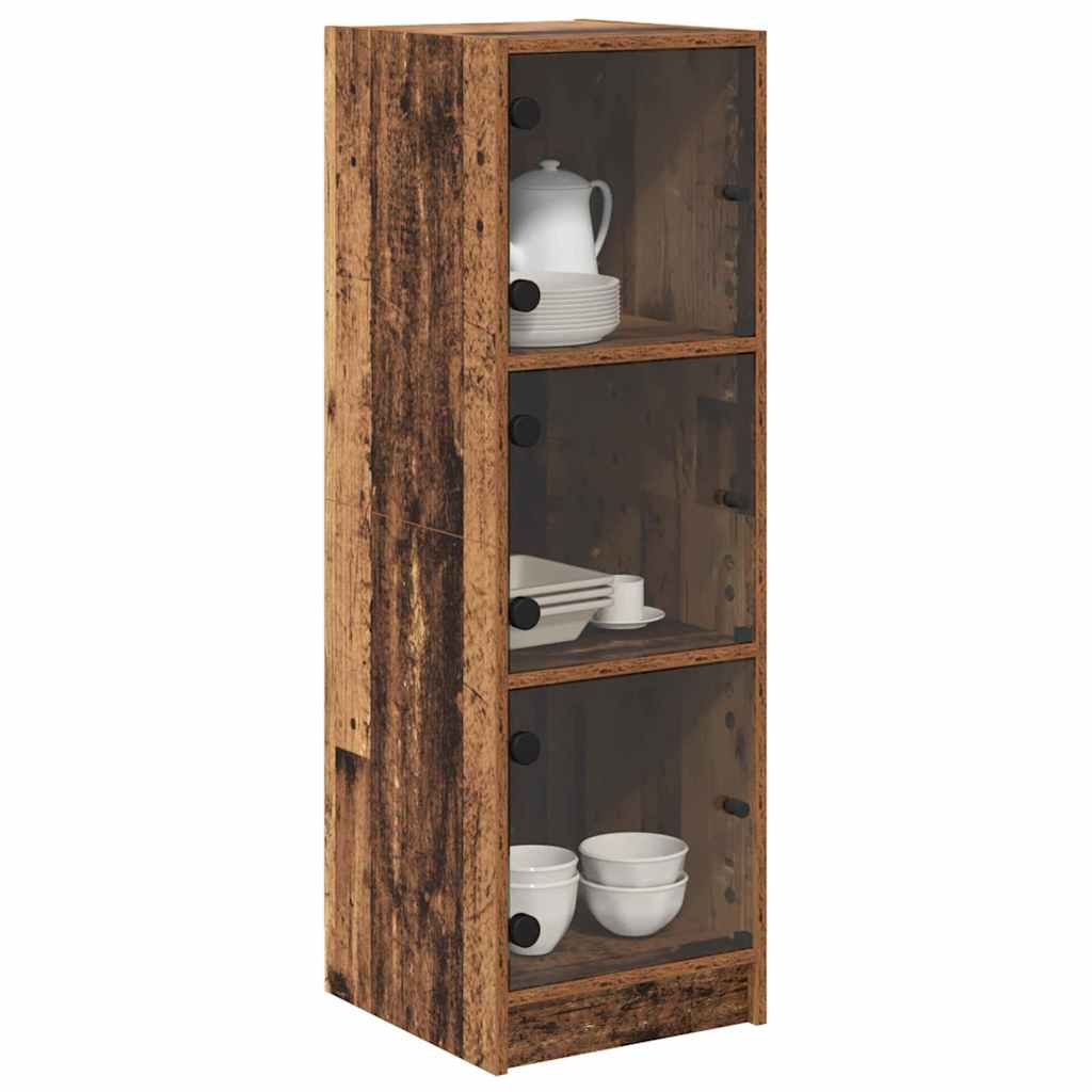 Høyskap Gamle tre 35 x 37 x 109 cm Konstruert tre