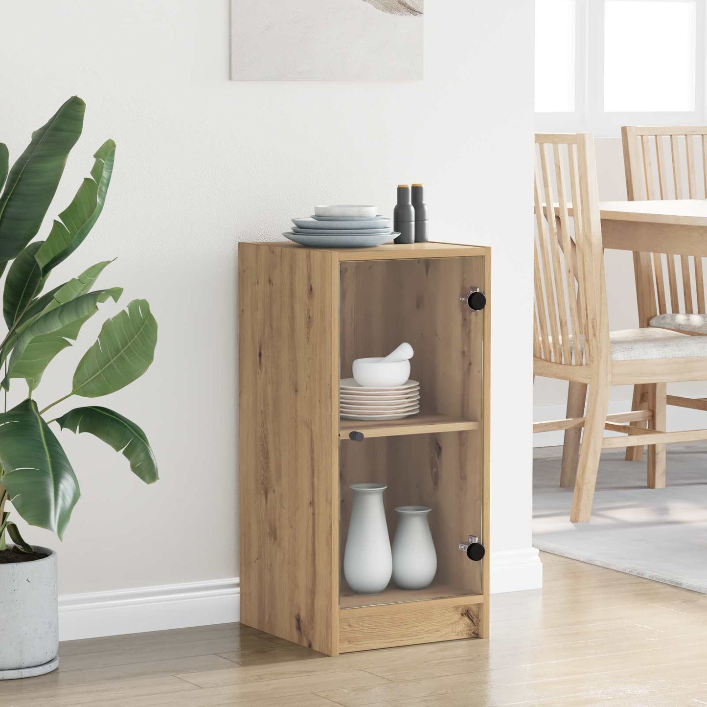 Serviesskap artisan eik 35 x 37 x 76 cm Konstruert tre