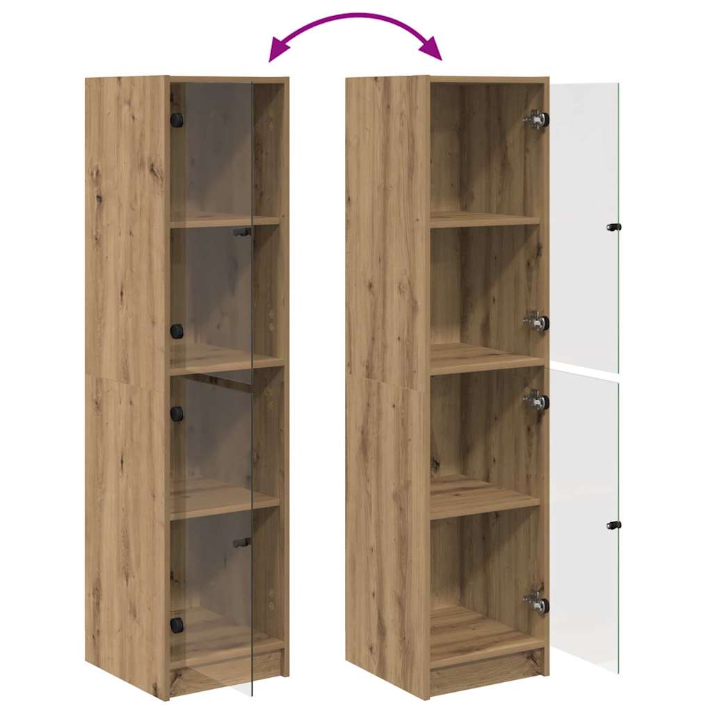 Høyskap Artisan Eik 35 x 37 x 142 cm Konstruert tre