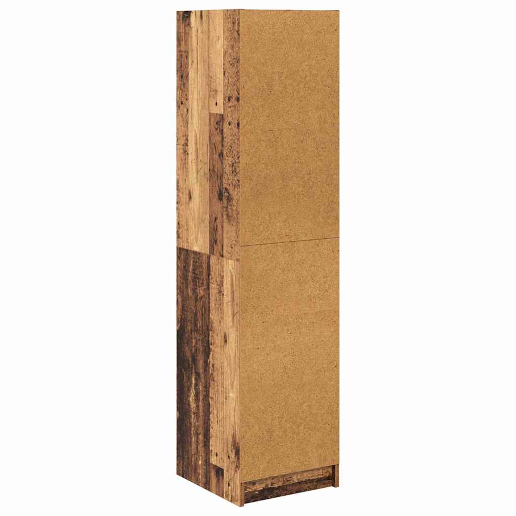 Høyskap Gamle tre 35 x 37 x 142 cm Konstruert tre