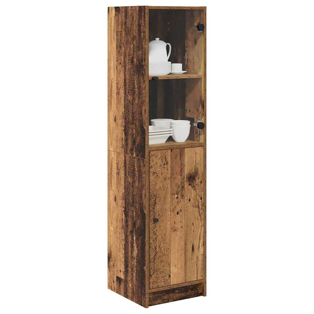 Høyskap Gamle tre 35 x 37 x 142 cm Konstruert tre