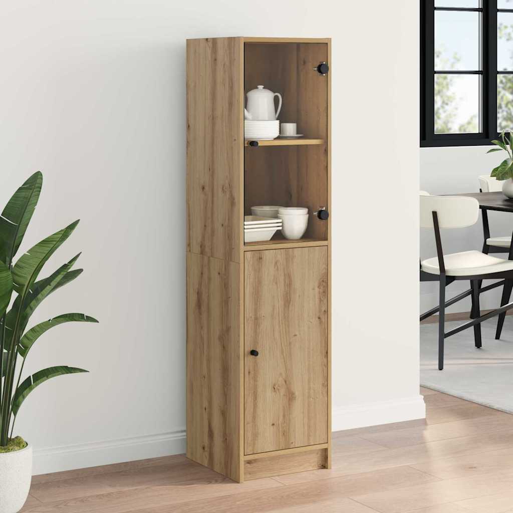 Høyskap Artisan Eik 35 x 37 x 142 cm Konstruert tre