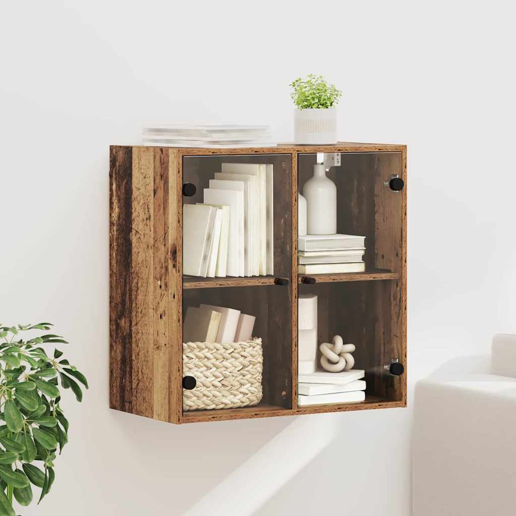 Veggskap Veggmontert Gamle tre 68 x 37 x 68,5 cm Konstruert tre