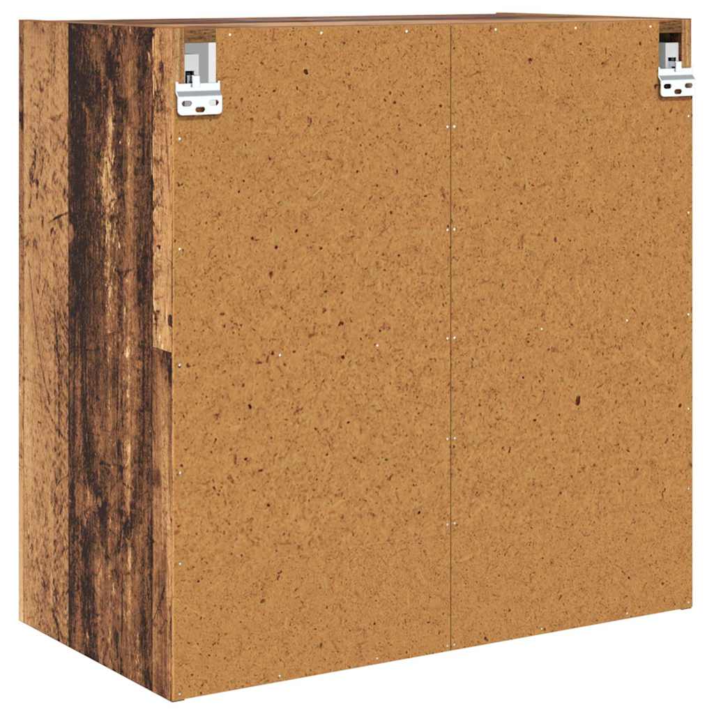 Veggskap Veggmontert Gamle tre 68 x 37 x 68,5 cm Konstruert tre