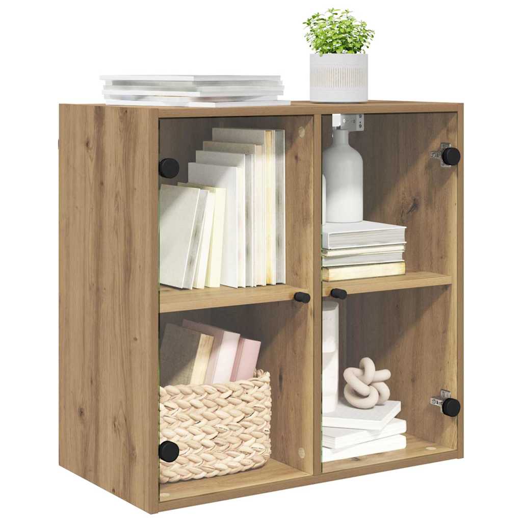 Veggskap 68 x 37 x 68,5 cm Konstruert tre Artisan Eik