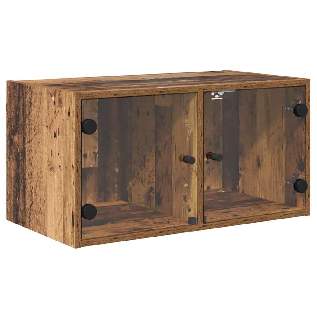 Veggskap Veggmontert Gamle tre 68 x 37 x 35 cm Konstruert tre