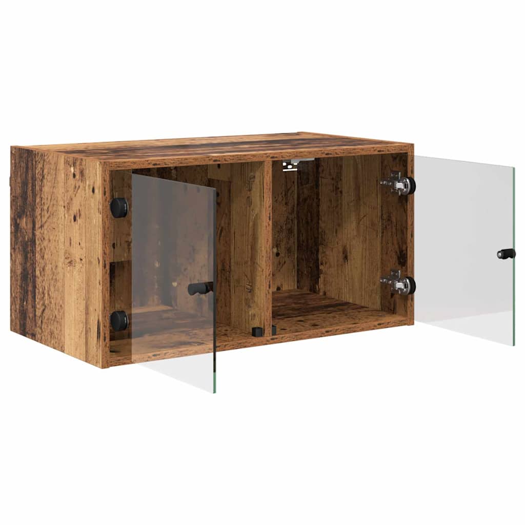 Vegghotell 2 pcs Gamle tre 68 x 37 x 35 cm Konstruert tre