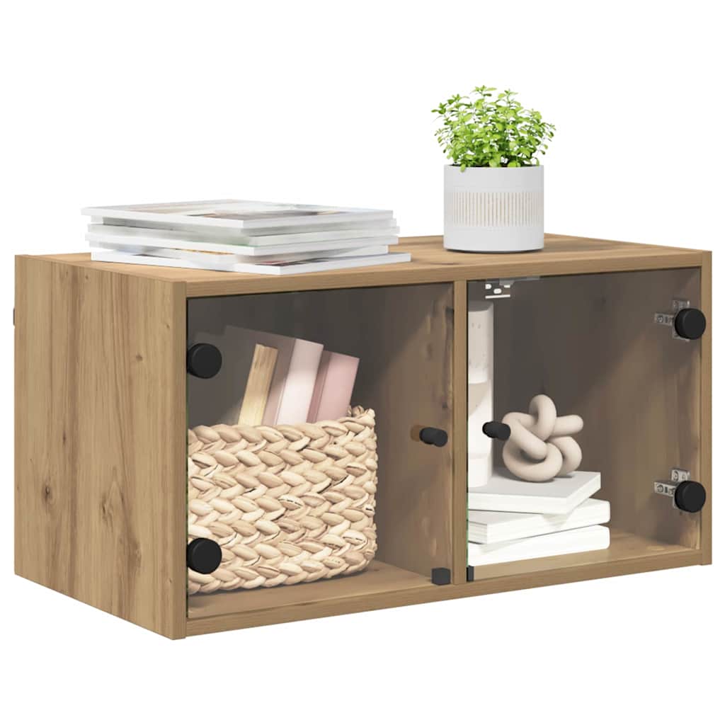 Veggskap Veggmontert Artisan Eik 68 x 37 x 35 cm Konstruert tre