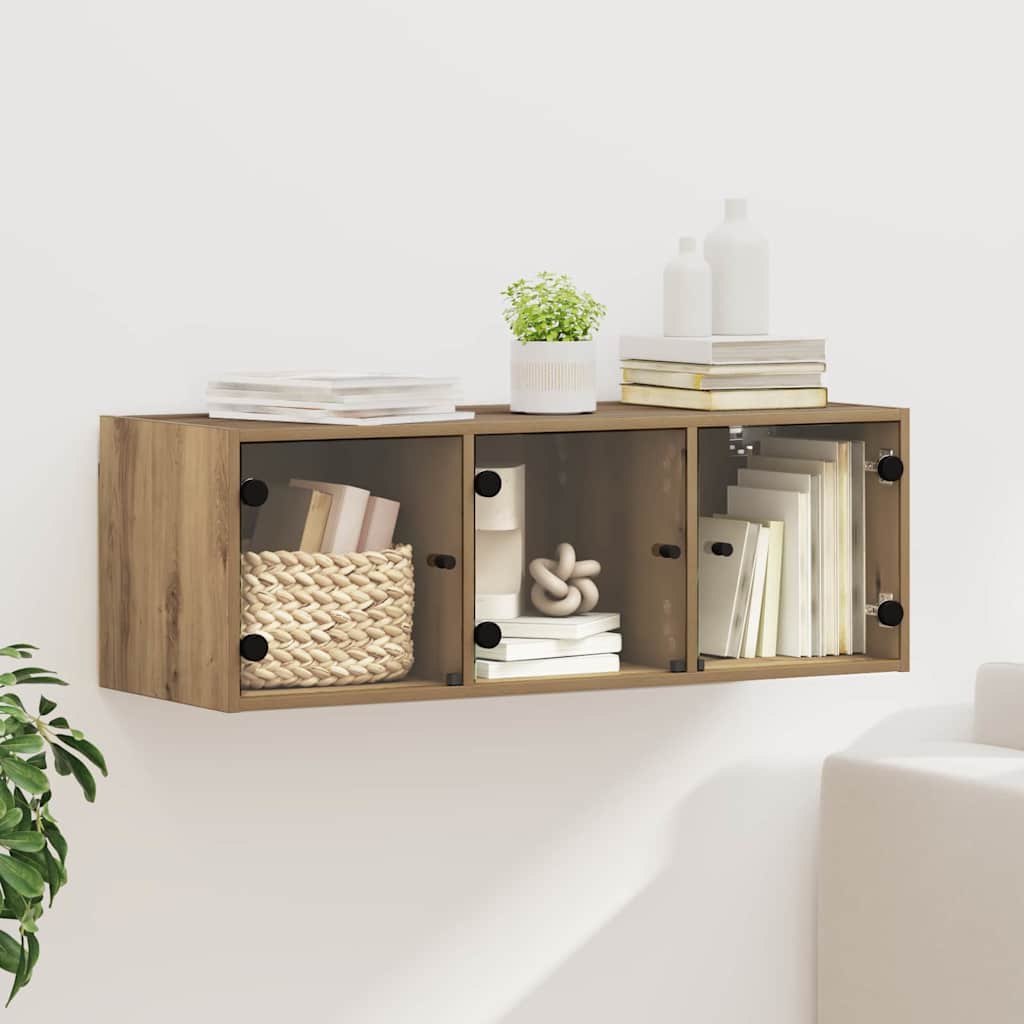 Veggskap Artisan Eik 102 x 37 x 35 cm Konstruert tre