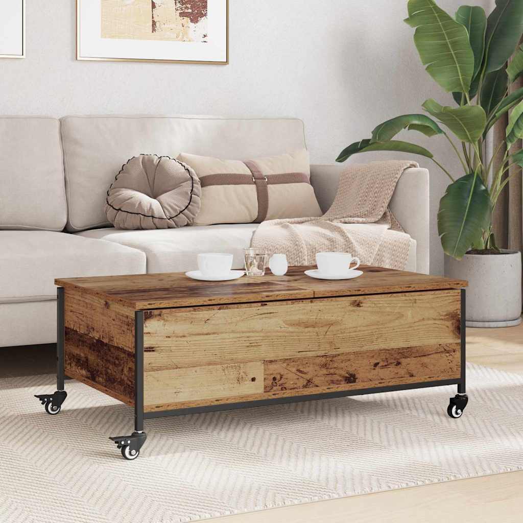 Kaffebord Gamle tre 91 x 55 x 32 cm Konstruert tre