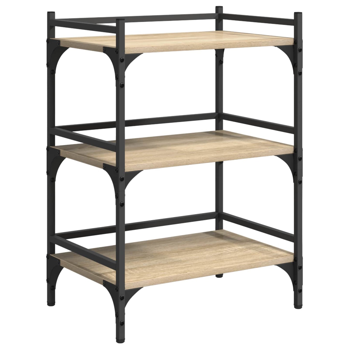 Kjøkkenvogn Sonoma eik 50 x 35 x 75,5 cm Konstruert tre