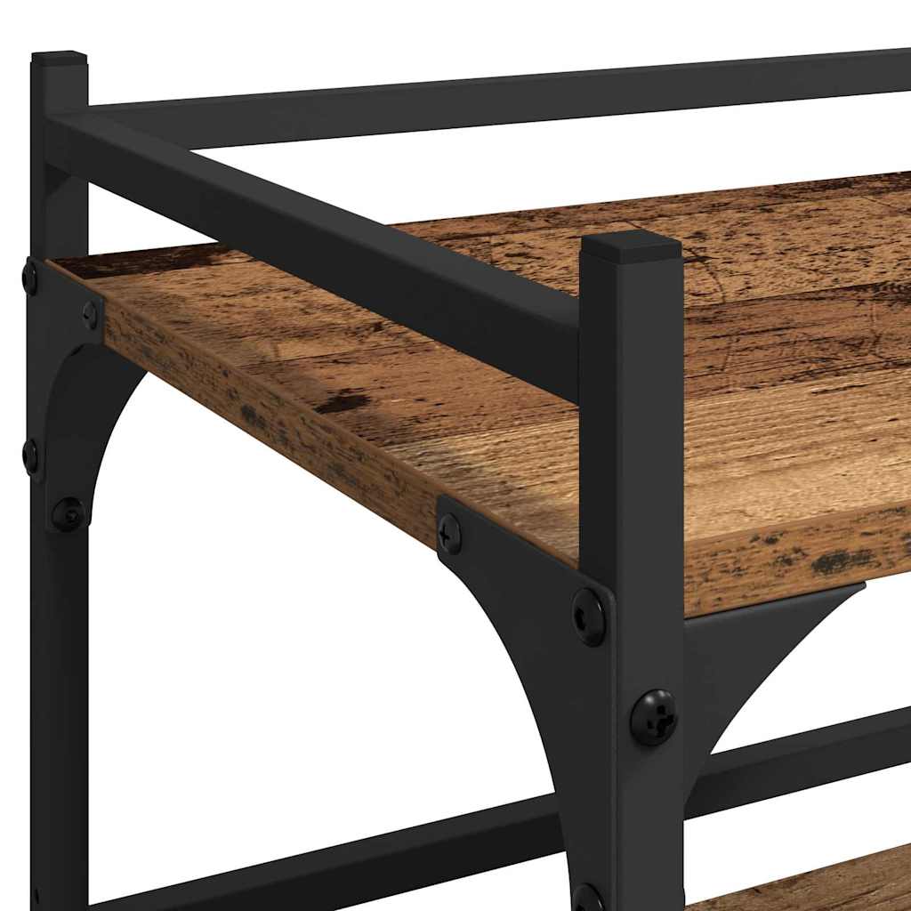 Kjøkkenvogn Gamle tre 50 x 35 x 75.5 cm Konstruert tre