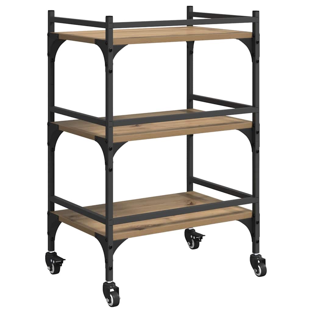 Kjøkkenvogn Artisan Eik 50 x 35 x 75.5 cm Konstruert tre