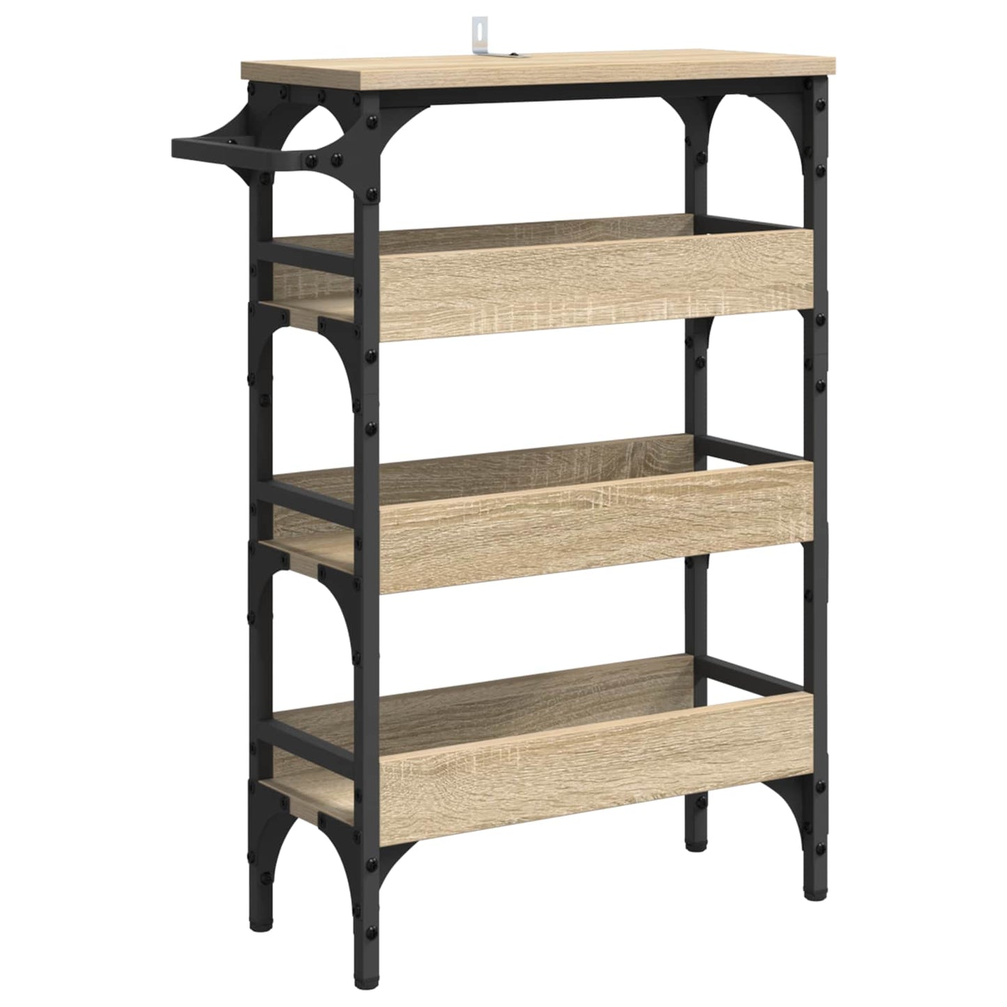 Kjøkkenvogn Sonoma eik 53 x 20 x 76 cm Konstruert tre