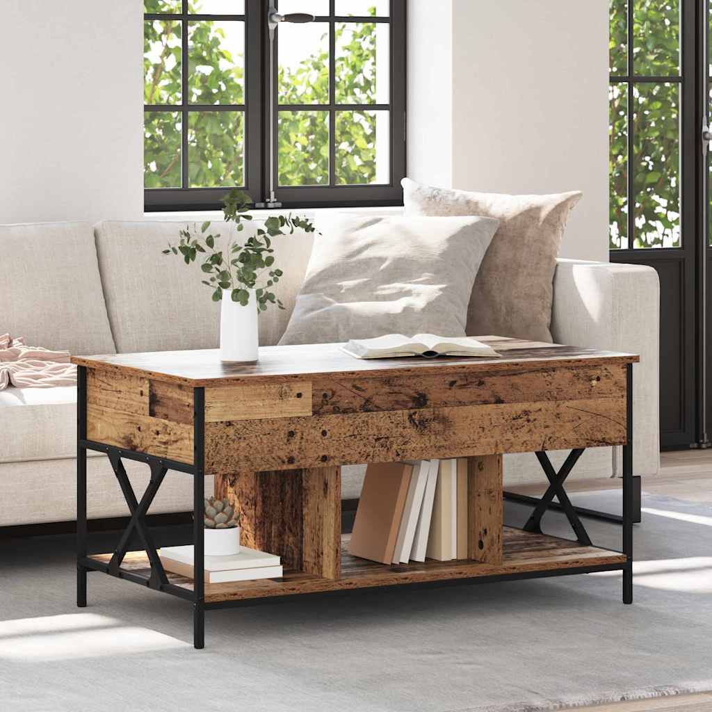 Kaffebord Gamle tre 100 x 55 x 48,5 cm Konstruert tre