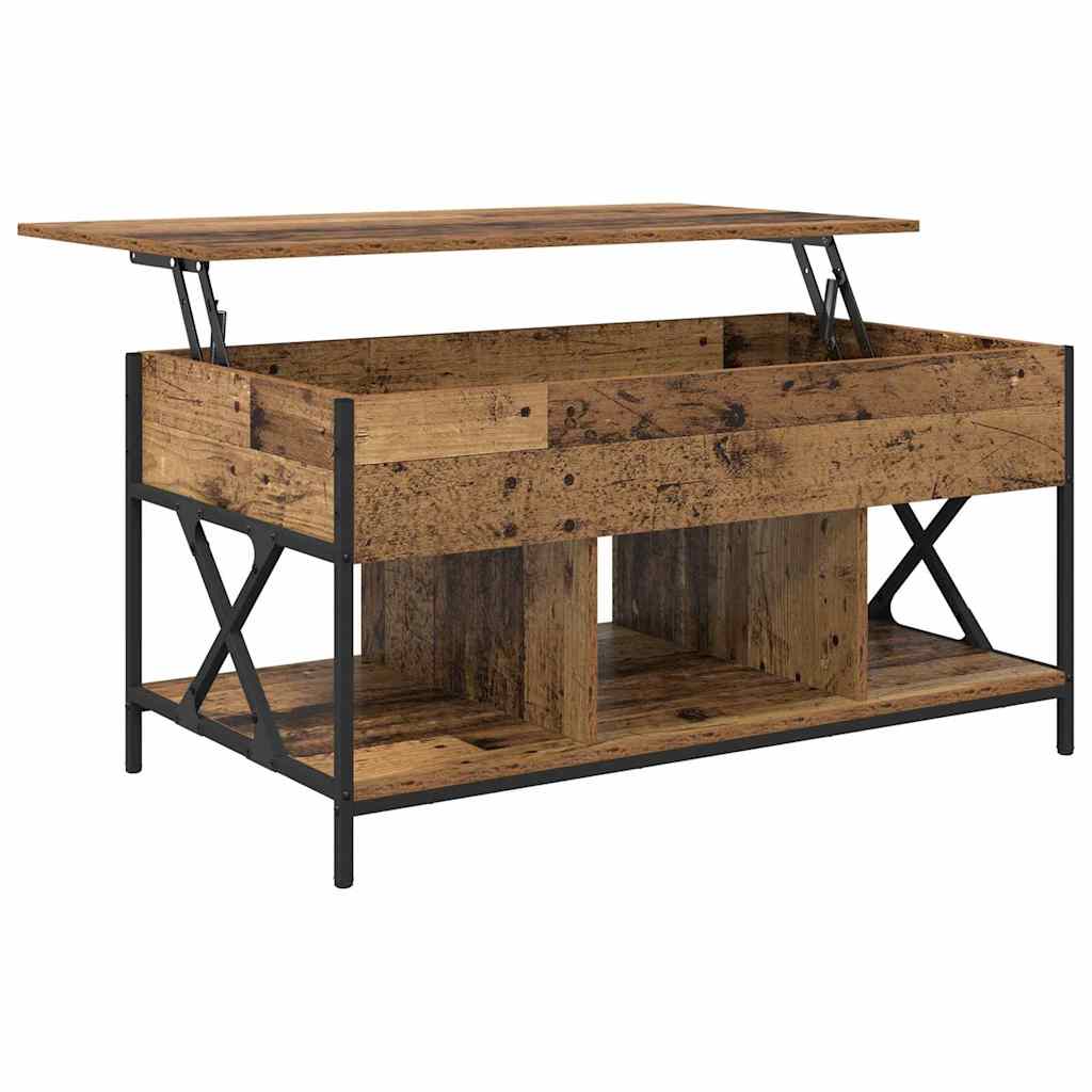 Kaffebord Gamle tre 100 x 55 x 48,5 cm Konstruert tre