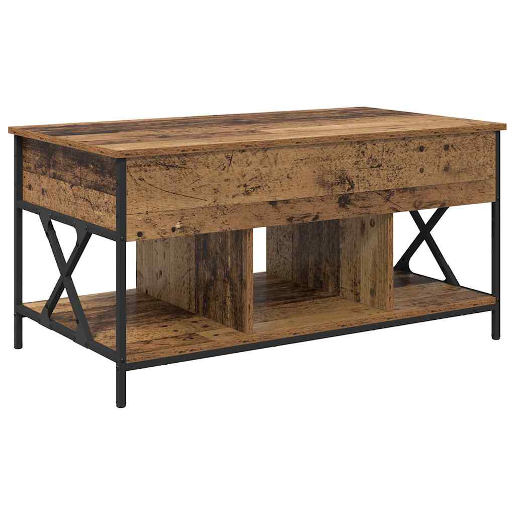Kaffebord Gamle tre 100 x 55 x 48,5 cm Konstruert tre