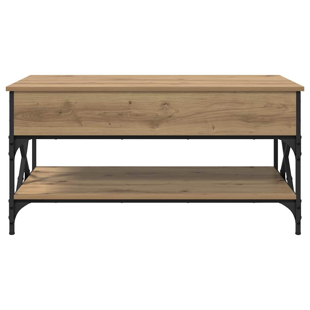 Kaffebord Artisan Eik 100 x 50 x 50 cm Konstruert tre