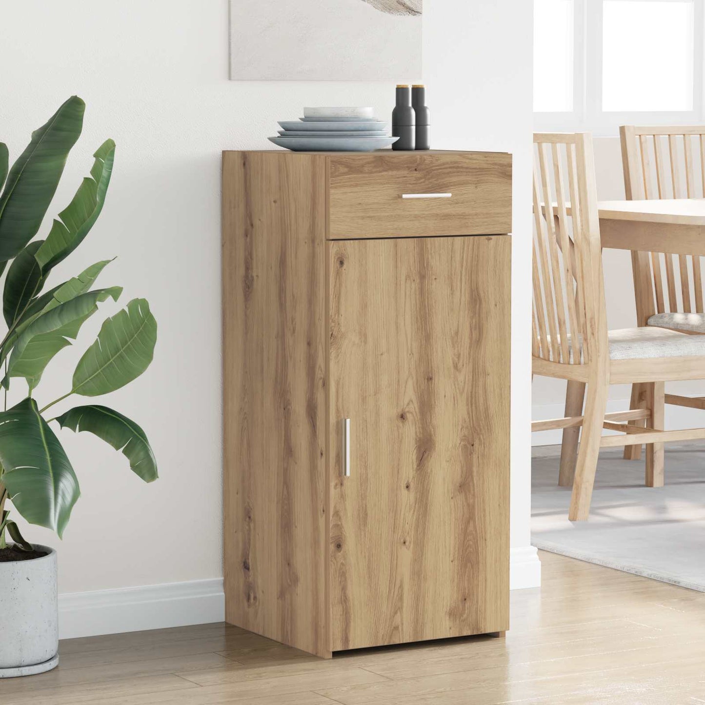 Oppbevaringsskap Artisan Eik 40 x 42,5 x 93 cm Konstruert tre
