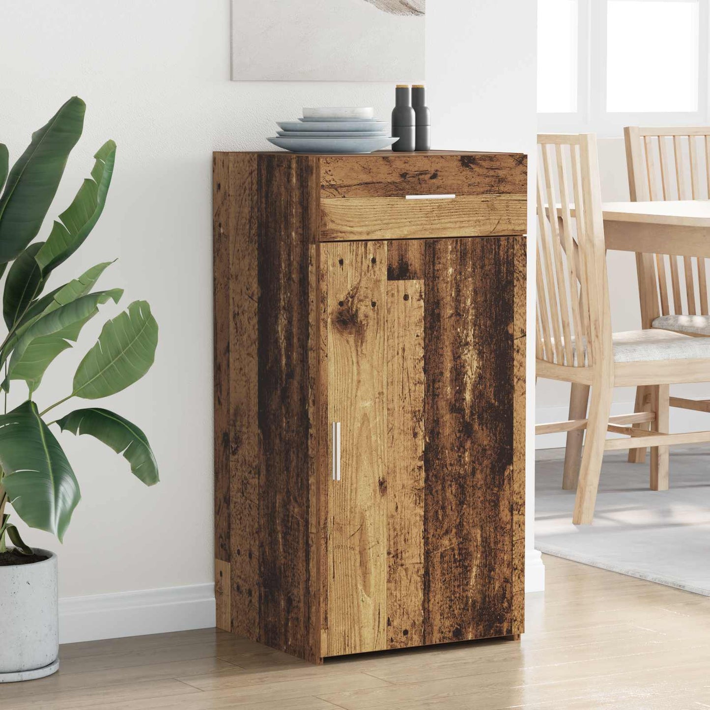 Serviesskap Gammelt tre 45 x 42,5 x 93 cm Konstruert tre