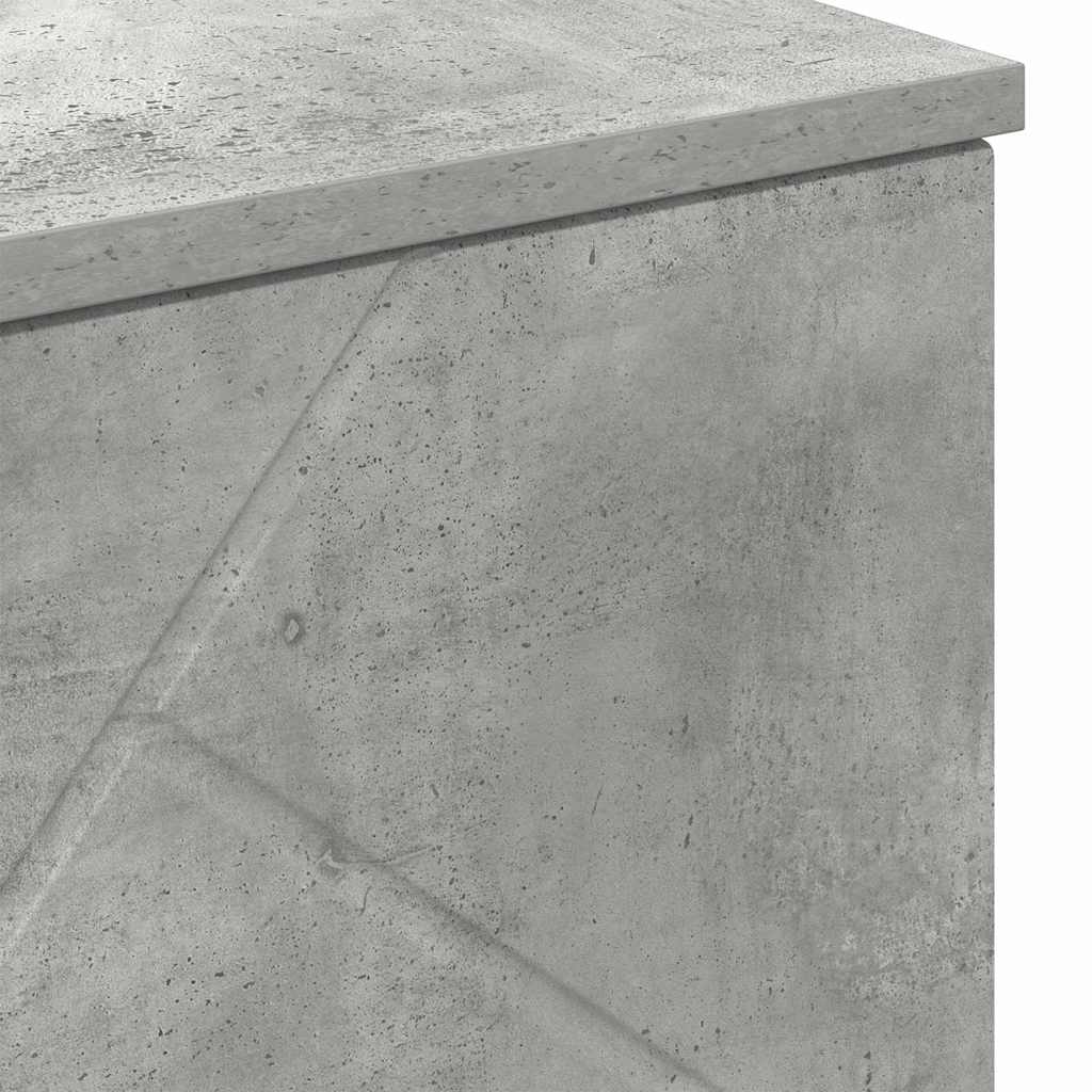 Baderomsskap Betonggrå 60 x 35 x 80 cm Konstruert tre, Metall