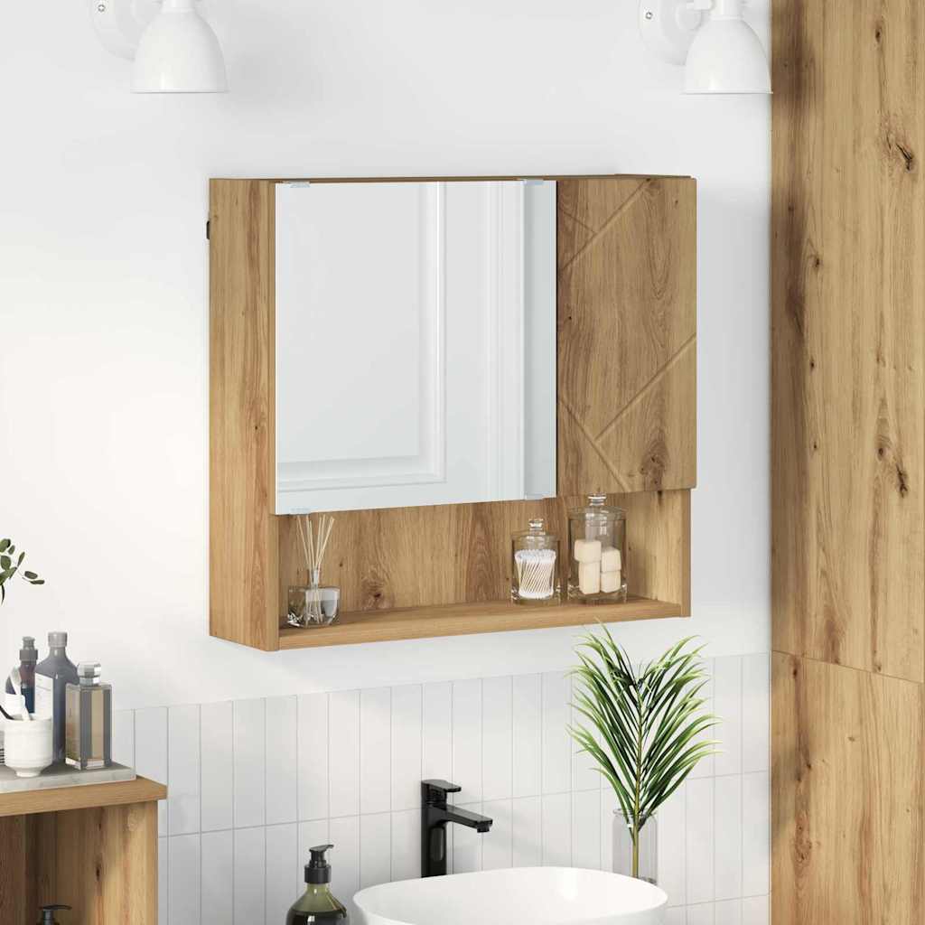 Speilskap Artisan Eik 59 x 17 x 55 cm Konstruert tre