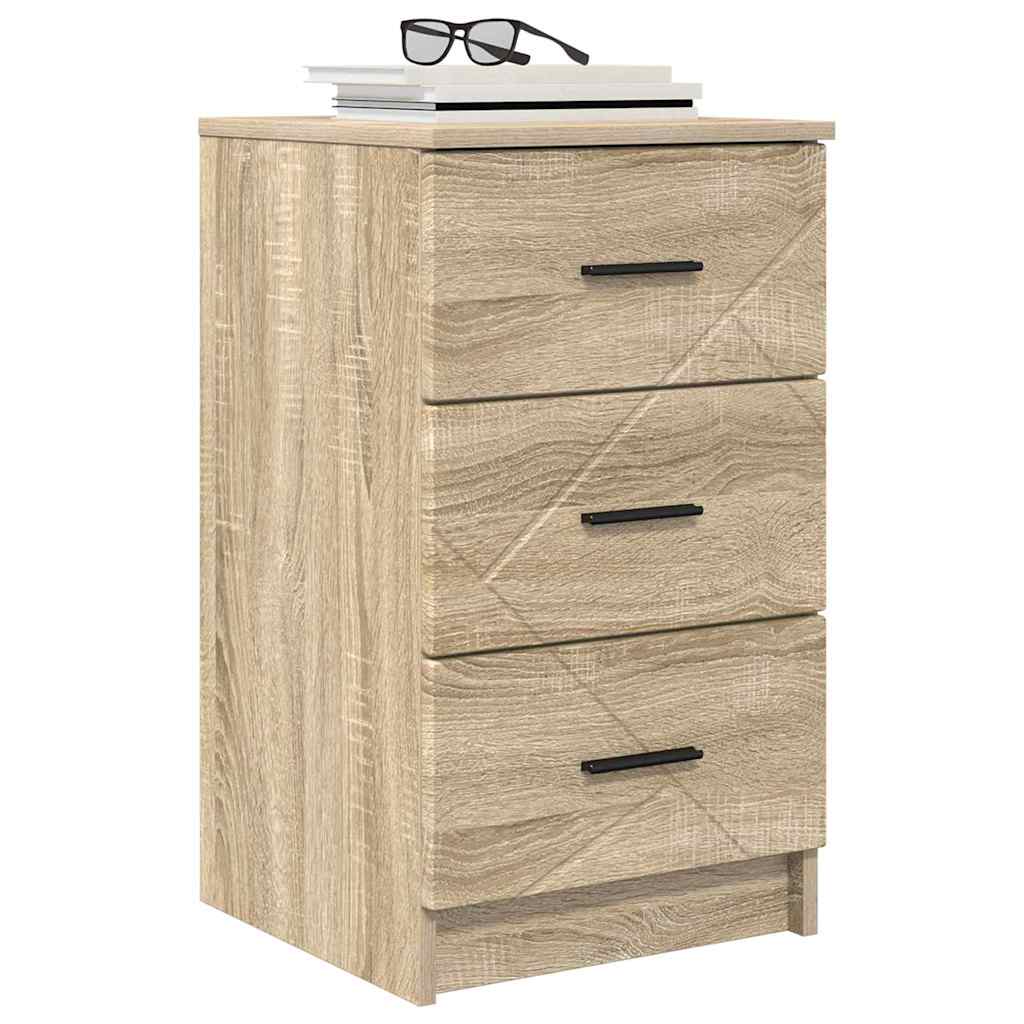 Nattbordskap Sonoma eik 38 x 38 x 66 cm Konstruert tre