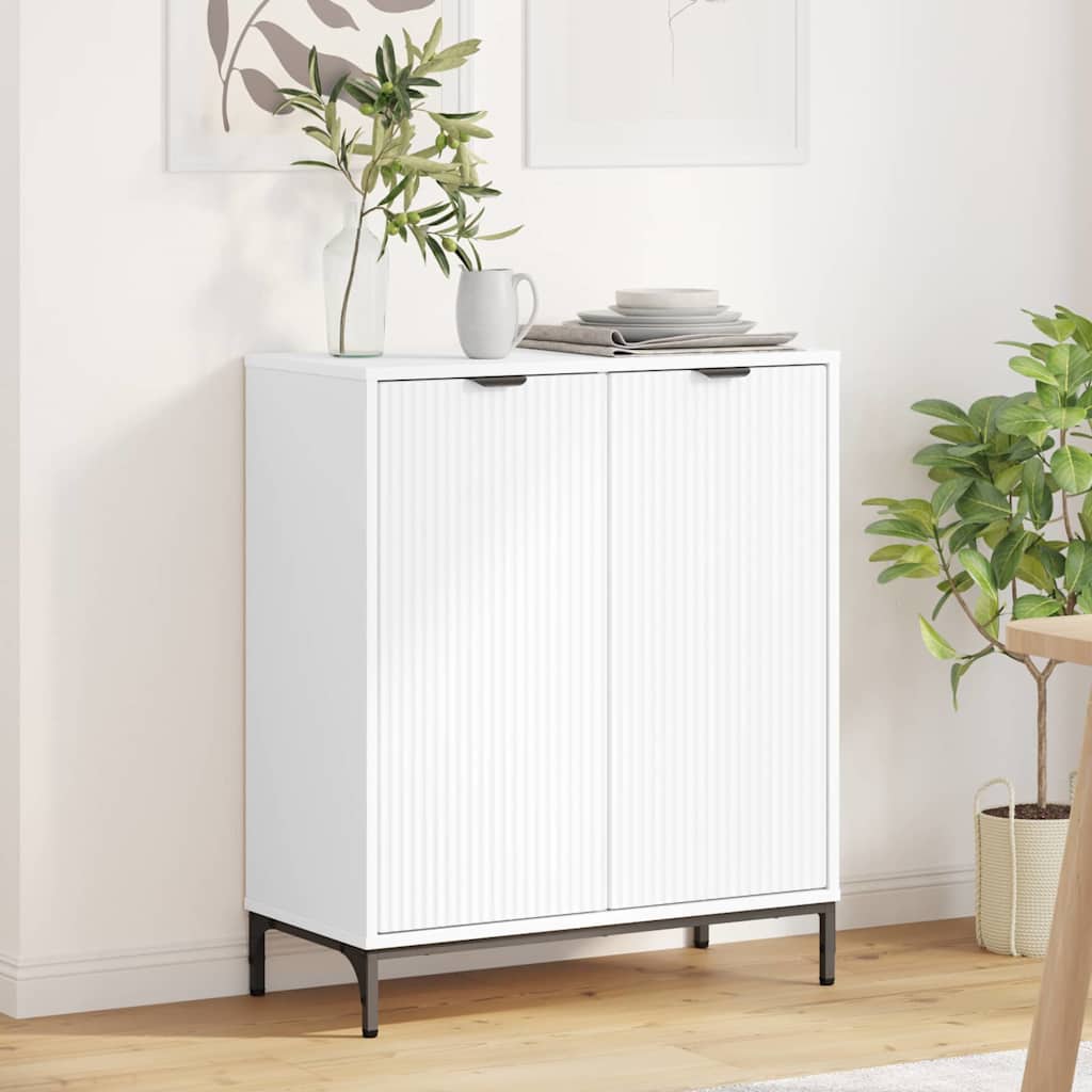 Serviesskap Hvit 69,5 x 33 x 82 cm Konstruert tre