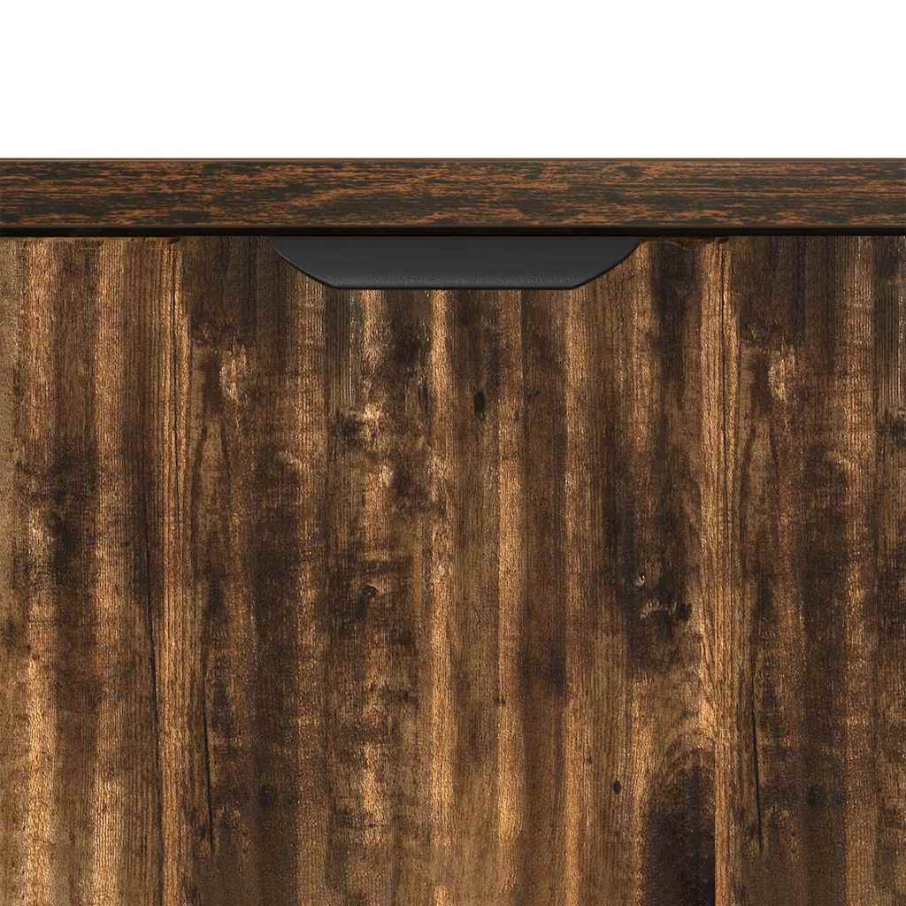 Serviesskap Røkt eik 69,5 x 33 x 82 cm Konstruert tre
