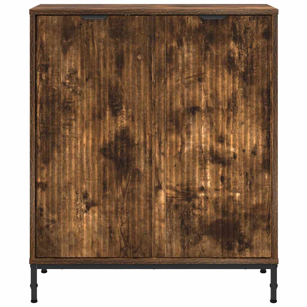 Serviesskap Røkt eik 69,5 x 33 x 82 cm Konstruert tre