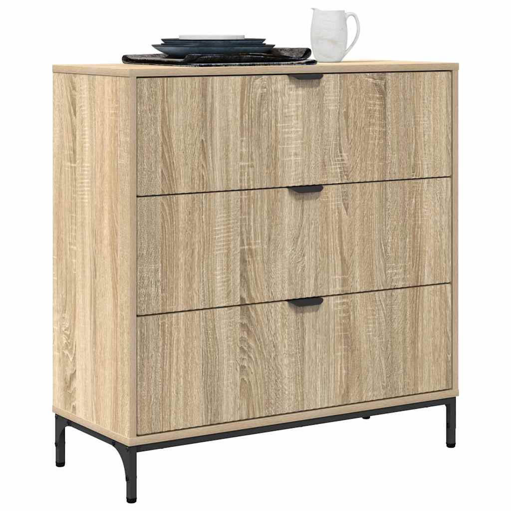 Serviesskap Sonoma eik 79,5 x 33 x 82 cm Konstruert tre