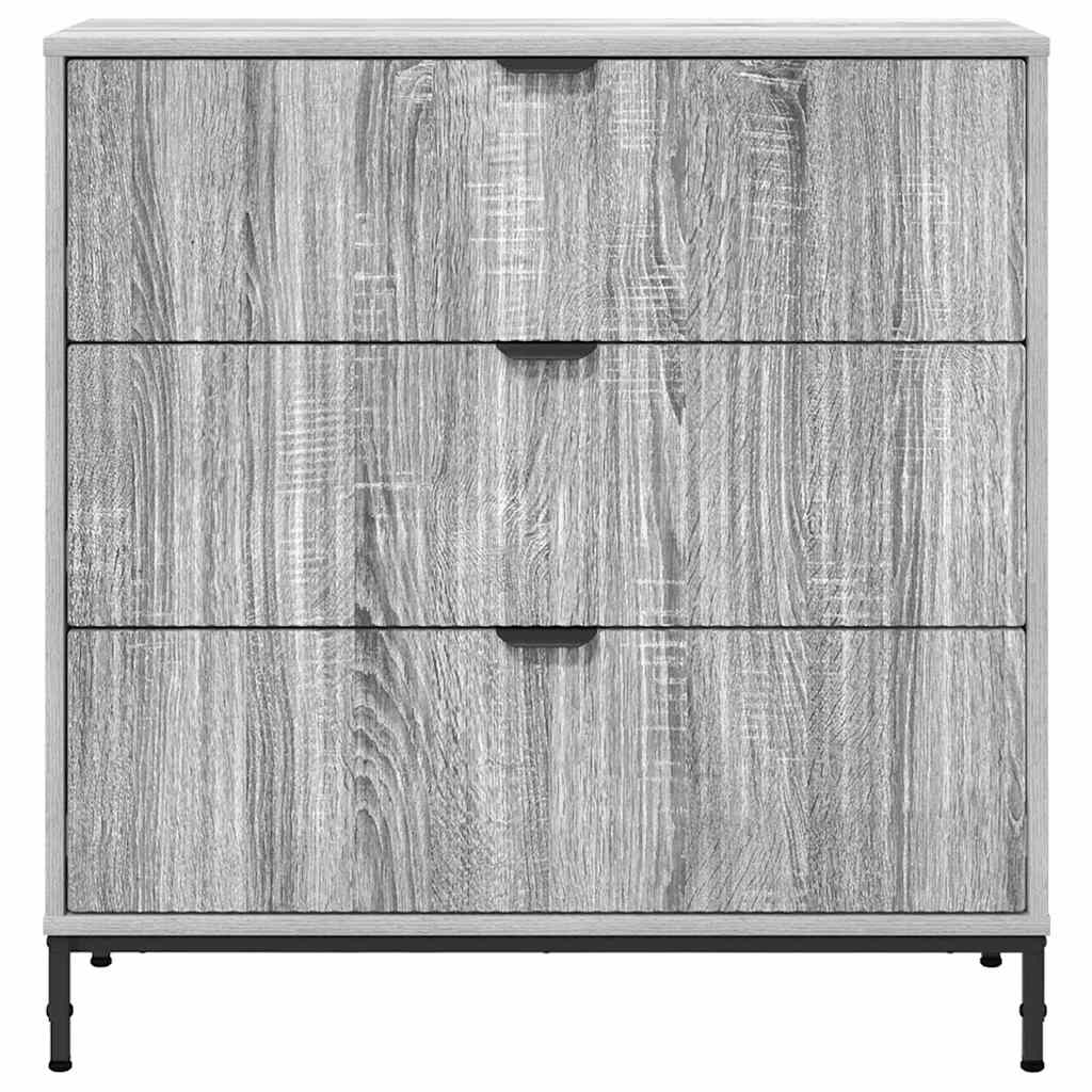 Serviesskap Grå Sonoma 79,5 x 33 x 82 cm Konstruert tre