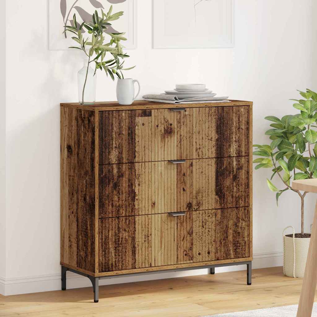 Serviesskap Gammelt tre 79,5 x 33 x 82 cm Konstruert tre
