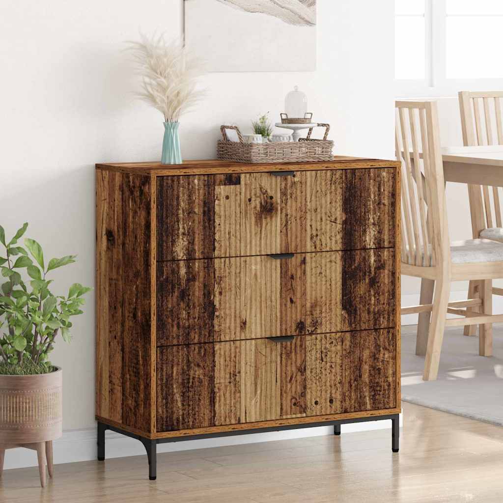 Serviesskap Gammelt tre 79,5 x 33 x 82 cm Konstruert tre
