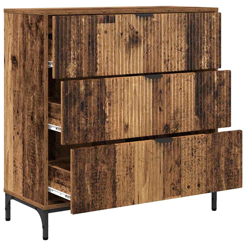 Serviesskap Gammelt tre 79,5 x 33 x 82 cm Konstruert tre