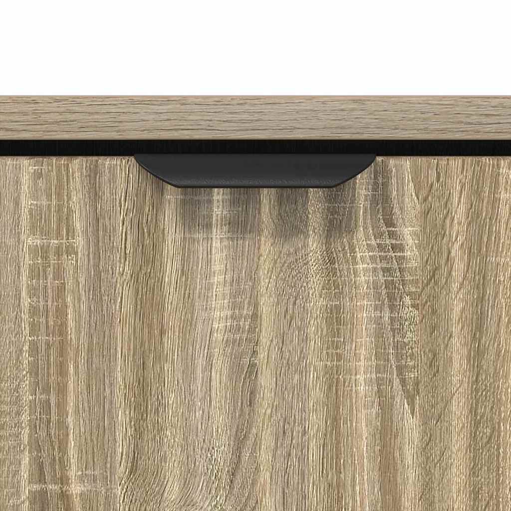 Kaffebord med skuff Sonoma eik 90 x 49 x 46 cm Konstruert tre